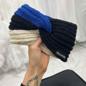 Sini-Must-Valge UNI suuruses peapael